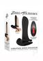 Zero Tolerance Vibrating Girth Enhancer Silicone Rechargeable Sleeve With Remote Control - Black/red